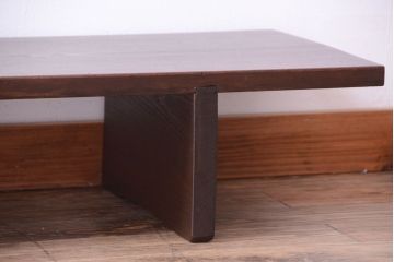 アンティーク家具　和製アンティーク　天板一枚板!古い木の裁ち板
