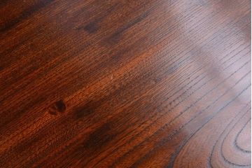 アンティーク家具　和製アンティーク　総欅材!天板一枚板の古い座卓