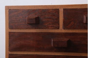 アンティーク家具　和製アンティーク　前面欅材!上質な小引き出し