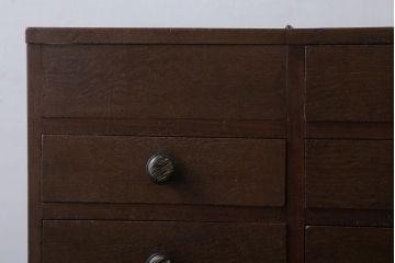 アンティーク雑貨　和製アンティーク　古い木製の横型小引き出し