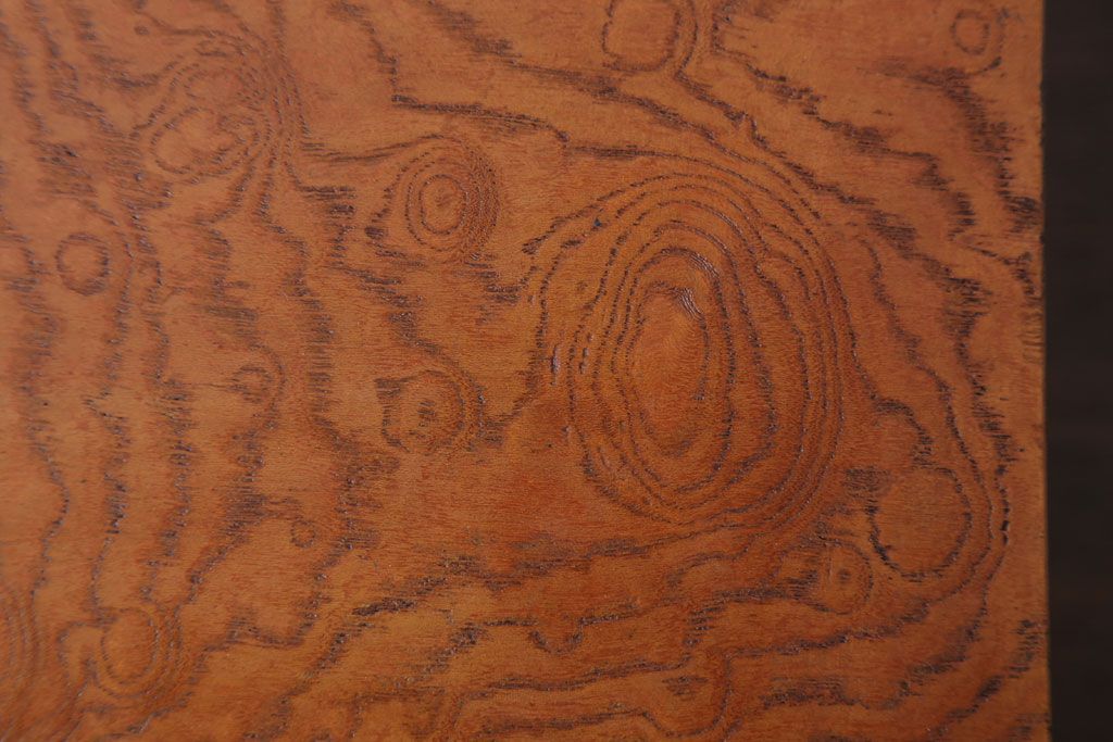 アンティーク雑貨　古民具・骨董　欅材の上品なアンティーク花台(1)