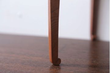 アンティーク雑貨　古民具・骨董　欅材の上品なアンティーク花台(1)