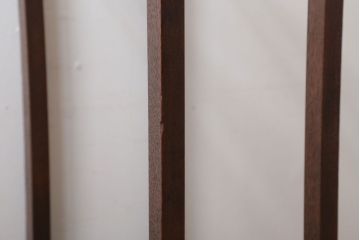 アンティーク雑貨　古民具・骨董　大正期　引き出し付き!古いナラ材のアンティーク傘立て