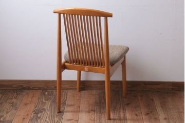 ヴィンテージ家具　飛騨産業　ビンテージキツツキ　ダイニングチェア(食堂椅子)(1)