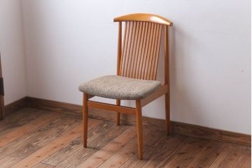 ヴィンテージ家具　飛騨産業　ビンテージキツツキ　ダイニングチェア(食堂椅子)(2)