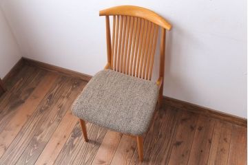 ヴィンテージ家具　飛騨産業　ビンテージキツツキ　ダイニングチェア(食堂椅子)(2)