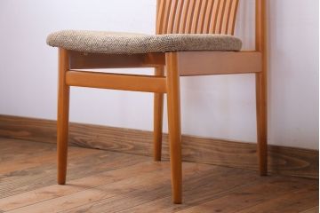ヴィンテージ家具　飛騨産業　ビンテージキツツキ　ダイニングチェア(食堂椅子)(2)