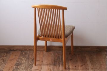 ヴィンテージ家具　飛騨産業　ビンテージキツツキ　ダイニングチェア(食堂椅子)(2)