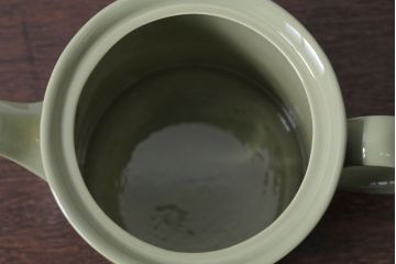 アンティーク雑貨　イギリスビンテージ　Ridgway(リッジウェイ)　Kyotoシリーズ　ポットとシュガー2点セット(洋食器)