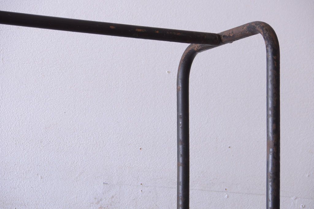 ヴィンテージ家具　ビンテージ　特大サイズ!組み立て式アイアンラック(陳列棚・ディスプレイラック)