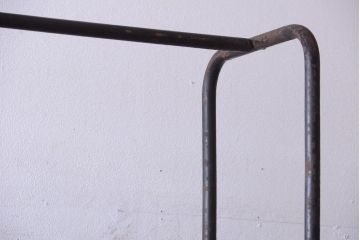 ヴィンテージ家具　ビンテージ　特大サイズ!組み立て式アイアンラック(陳列棚・ディスプレイラック)