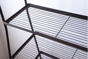 ヴィンテージ家具　ビンテージ　特大サイズ!組み立て式アイアンラック(陳列棚・ディスプレイラック)