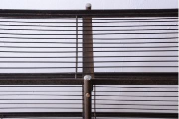 ヴィンテージ家具　ビンテージ　特大サイズ!組み立て式アイアンラック(陳列棚・ディスプレイラック)