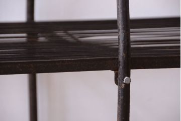 ヴィンテージ家具　ビンテージ　特大サイズ!組み立て式アイアンラック(陳列棚・ディスプレイラック)