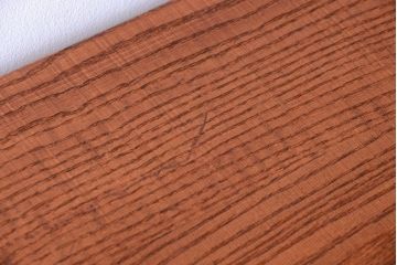 レトロ家具　アンティークペイント　特大サイズ!レトロな横長収納棚