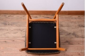 ヴィンテージ家具　飛騨産業　ビンテージキツツキ　食堂椅子(ダイニングチェア)(1)