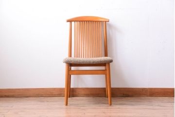ヴィンテージ家具　飛騨産業　ビンテージキツツキ　食堂椅子(ダイニングチェア)(2)