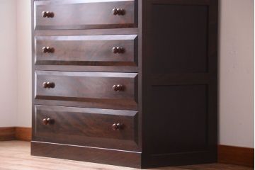 中古　松本民芸家具　チェスト(箪笥)(定価約28万円)