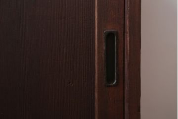 アンティーク家具　和製アンティーク　古い木製の小さな収納棚