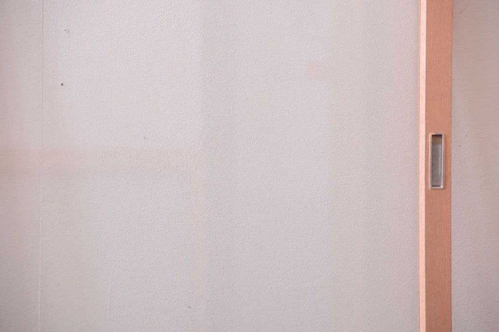 昭和レトロ　ペイントがかわいいアンティークガラス戸4枚セット(窓)(2)