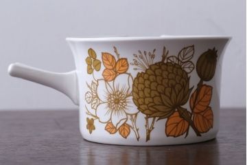 MIDWINTER(ミッドウィンター)　Country side(カントリーサイド)シリーズ　ポットとクリーマー(グレイビーボード)2点セット(洋食器)