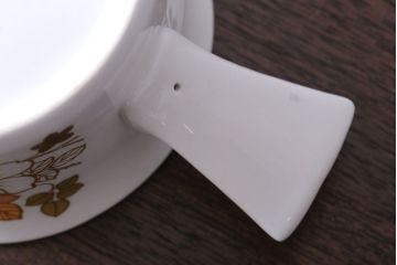 MIDWINTER(ミッドウィンター)　Country side(カントリーサイド)シリーズ　ポットとクリーマー(グレイビーボード)2点セット(洋食器)