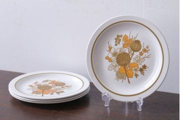 MIDWINTER(ミッドウィンター)　Country side(カントリーサイド)シリーズ　平皿4枚セット(洋食器)