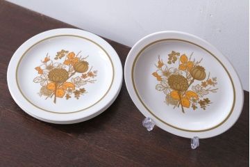 MIDWINTER(ミッドウィンター)　Country side(カントリーサイド)シリーズ　平皿4枚セット(洋食器)