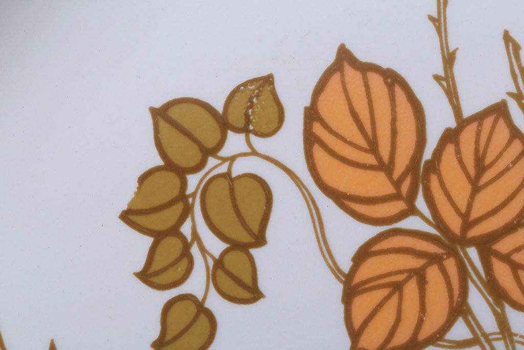 アンティーク雑貨　MIDWINTER(ミッドウィンター)　Country side(カントリーサイド)シリーズ　ディナープレート8枚とオーバルプレート1枚の9点セット(洋食器)