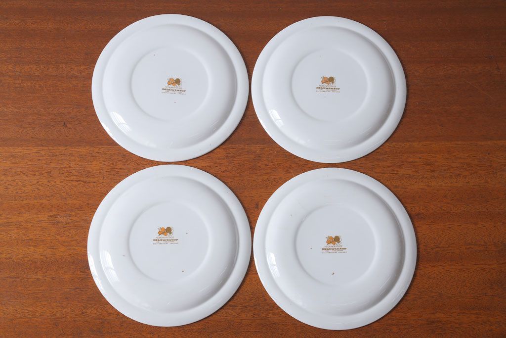 アンティーク雑貨　MIDWINTER(ミッドウィンター)　Country side(カントリーサイド)シリーズ　ディナープレート8枚とオーバルプレート1枚の9点セット(洋食器)