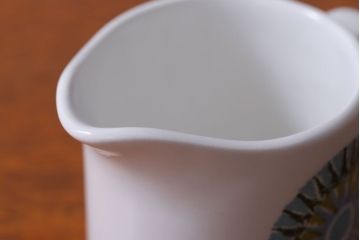 イギリスビンテージ　J&G　MEAKIN(ミーキン) AZTEC(アステカ)シリーズ　ポット、ミルク、シュガー3点セット(洋食器)