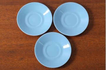 イギリスビンテージ　J&G　MEAKIN(ミーキン) AZTEC(アステカ)シリーズ　カップ&ソーサー3客セット(洋食器)