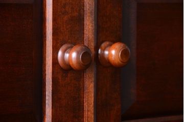 中古　松本民芸家具　衣装盆付き洋服ダンス(着物箪笥、衣装箪笥、和たんす)