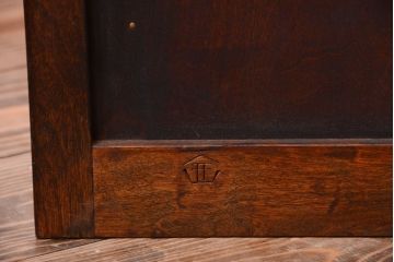 中古　松本民芸家具　衣装盆付き洋服ダンス(着物箪笥、衣装箪笥、和たんす)