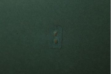 アンティーク　高級品!緞子張り慳貪扉