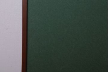 アンティーク　高級品!緞子張り慳貪扉