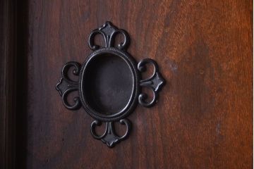 【S様ご成約分】古民具・骨董　明治〜大正期　二段重ねアンティーク関西帳場箪笥