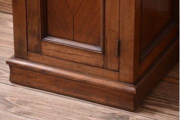 アンティーク家具　和製アンティーク　古い木製の上品なサイドテーブル(電話台)