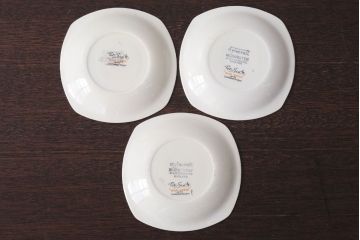 イギリスビンテージ　MIDWINTER(ミッドウィンター)　WILDGEESE(ワイルドギース)シリーズ　カップ&ソーサー3客セット(洋食器)