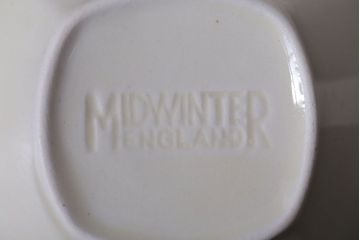 イギリスビンテージ　MIDWINTER(ミッドウィンター)　WILDGEESE(ワイルドギース)シリーズ　カップ&ソーサー3客セット(洋食器)