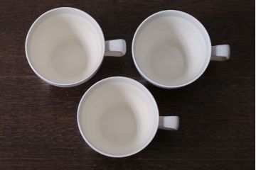 イギリスビンテージ　MIDWINTER(ミッドウィンター)　PETULA(ペトゥラ)シリーズ　カップ&ソーサー3客セット(洋食器)