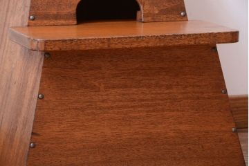 アンティーク雑貨　昭和レトロ　古い木のアンティーク踏み台