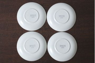 イギリスビンテージ　J&G　MEAKIN(ミーキン) TULIP TIME(チューリップタイム)シリーズ　カップ&ソーサー4客セット(洋食器)