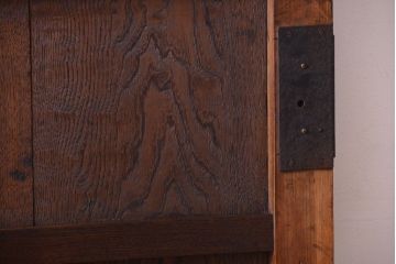 古民具・骨董　栗材と檜材!アンティーク蔵戸(玄関戸)