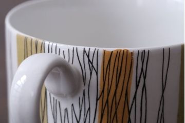 イギリスビンテージ　MIDWINTER(ミッドウィンター)　SIENNA(シエナ)シリーズ　カップ&ソーサー6客セット(洋食器)