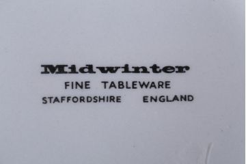 イギリスビンテージ　MIDWINTER(ミッドウィンター)　SIENNA(シエナ)シリーズ　カップ&ソーサー6客セット(洋食器)