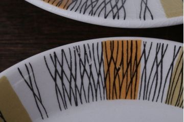 イギリスビンテージ　MIDWINTER(ミッドウィンター)　SIENNA(シエナ)シリーズ　カップ&ソーサー6客セット(洋食器)
