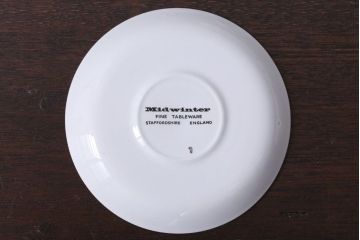 イギリスビンテージ　MIDWINTER(ミッドウィンター)　SIENNA(シエナ)シリーズ　カップ&ソーサー6客セット(洋食器)
