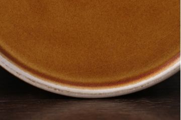 アンティーク雑貨　イギリスビンテージ　HORNSEA(ホーンジー)　SAFFRON(サフラン)シリーズ　ジャー2点セット(キャニスター)(洋食器)
