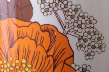 イギリスビンテージ　MARKS&SPENCER(マークス&スペンサー)　POPPIES(ポピーズ)シリーズ　ポット(洋食器)